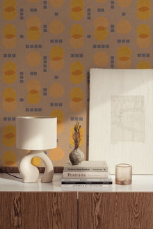 EF4902-5 Rebel Dots Cinnamon L'Enfant Terrible Wallpaper by Tres Tintas
