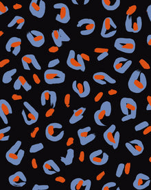 EF4903-1 Funky Leopard Black L'Enfant Terrible Wallpaper by Tres Tintas