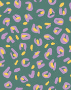 EF4903-3 Funky Leopard Turquoise L'Enfant Terrible Wallpaper by Tres Tintas