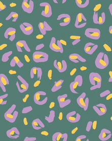 EF4903-3 Funky Leopard Turquoise L'Enfant Terrible Wallpaper by Tres Tintas