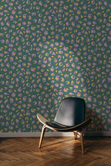 EF4903-3 Funky Leopard Turquoise L'Enfant Terrible Wallpaper by Tres Tintas