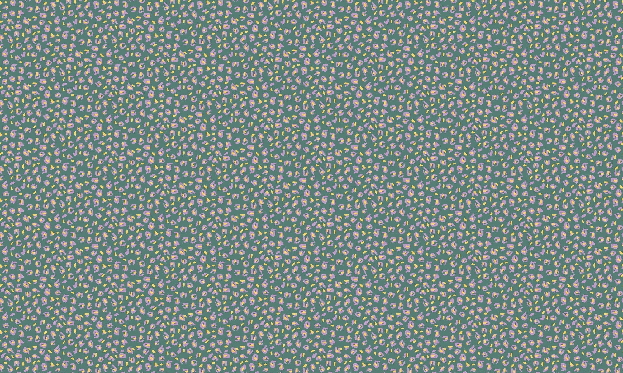 EF4903-3 Funky Leopard Turquoise L'Enfant Terrible Wallpaper by Tres Tintas
