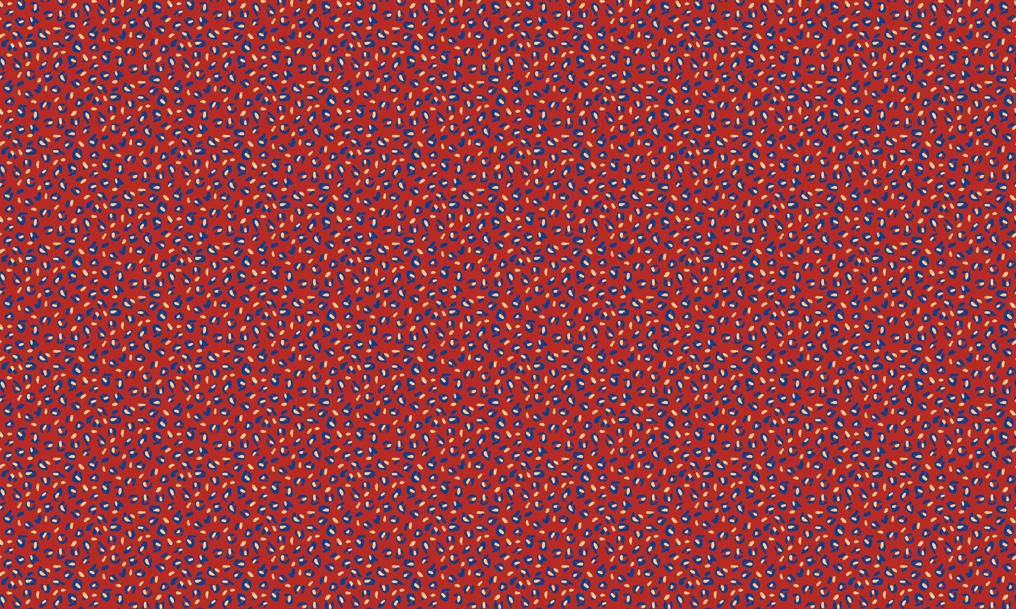 EF4903-4 Funky Leopard Red L'Enfant Terrible Wallpaper by Tres Tintas
