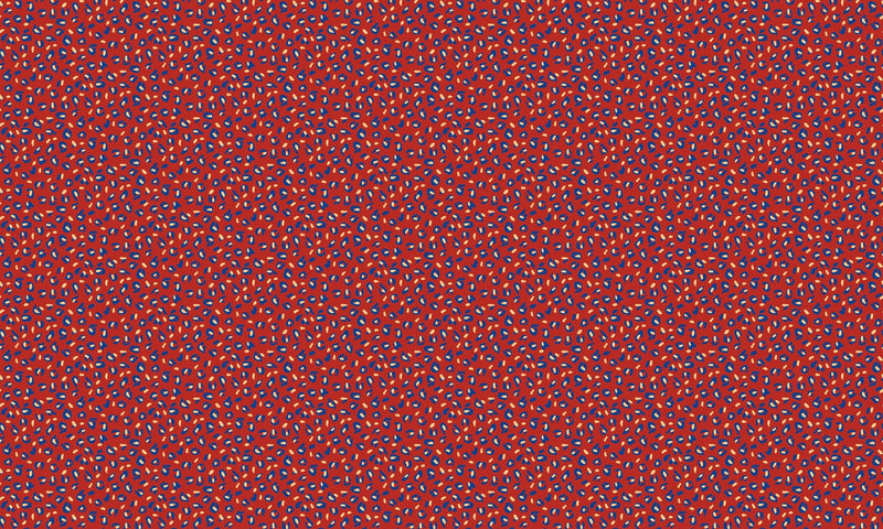 EF4903-4 Funky Leopard Red L'Enfant Terrible Wallpaper by Tres Tintas