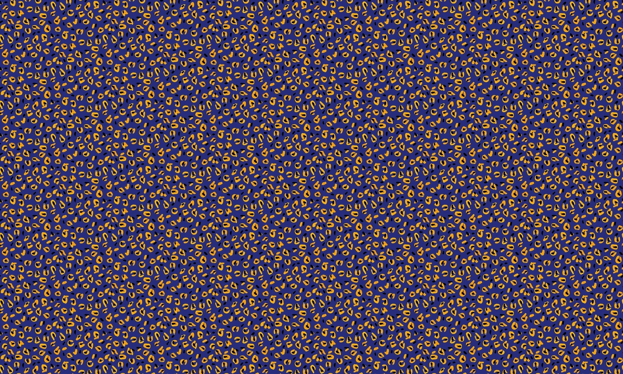 EF4903-5 Funky Leopard Blue L'Enfant Terrible Wallpaper by Tres Tintas