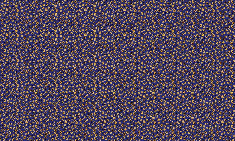 EF4903-5 Funky Leopard Blue L'Enfant Terrible Wallpaper by Tres Tintas