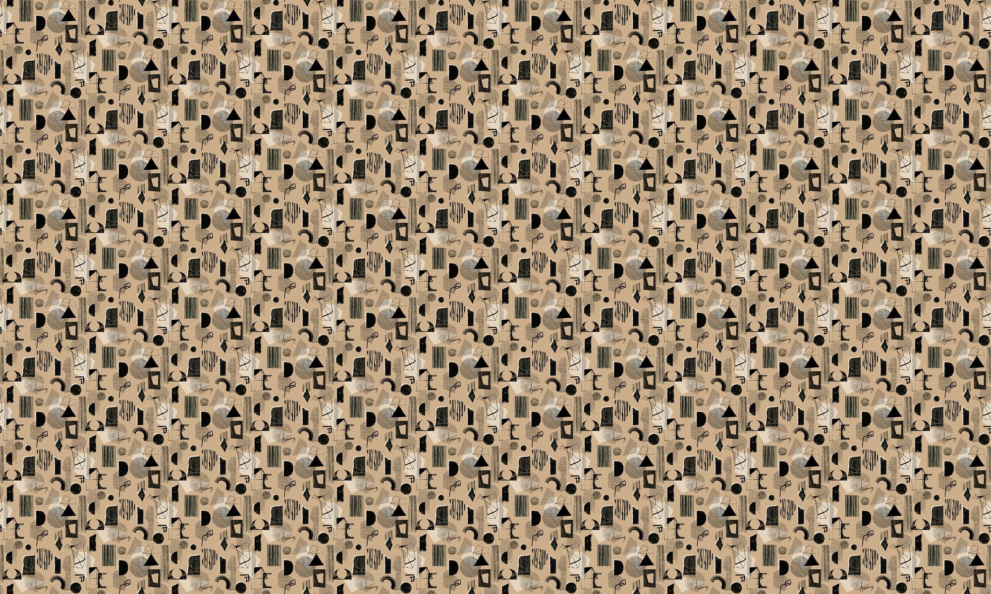 EF4904-1 Brave Partiture Kraft L'Enfant Terrible Wallpaper by Tres Tintas
