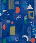 EF4904-3 Brave Partiture Blue L'Enfant Terrible Wallpaper by Tres Tintas
