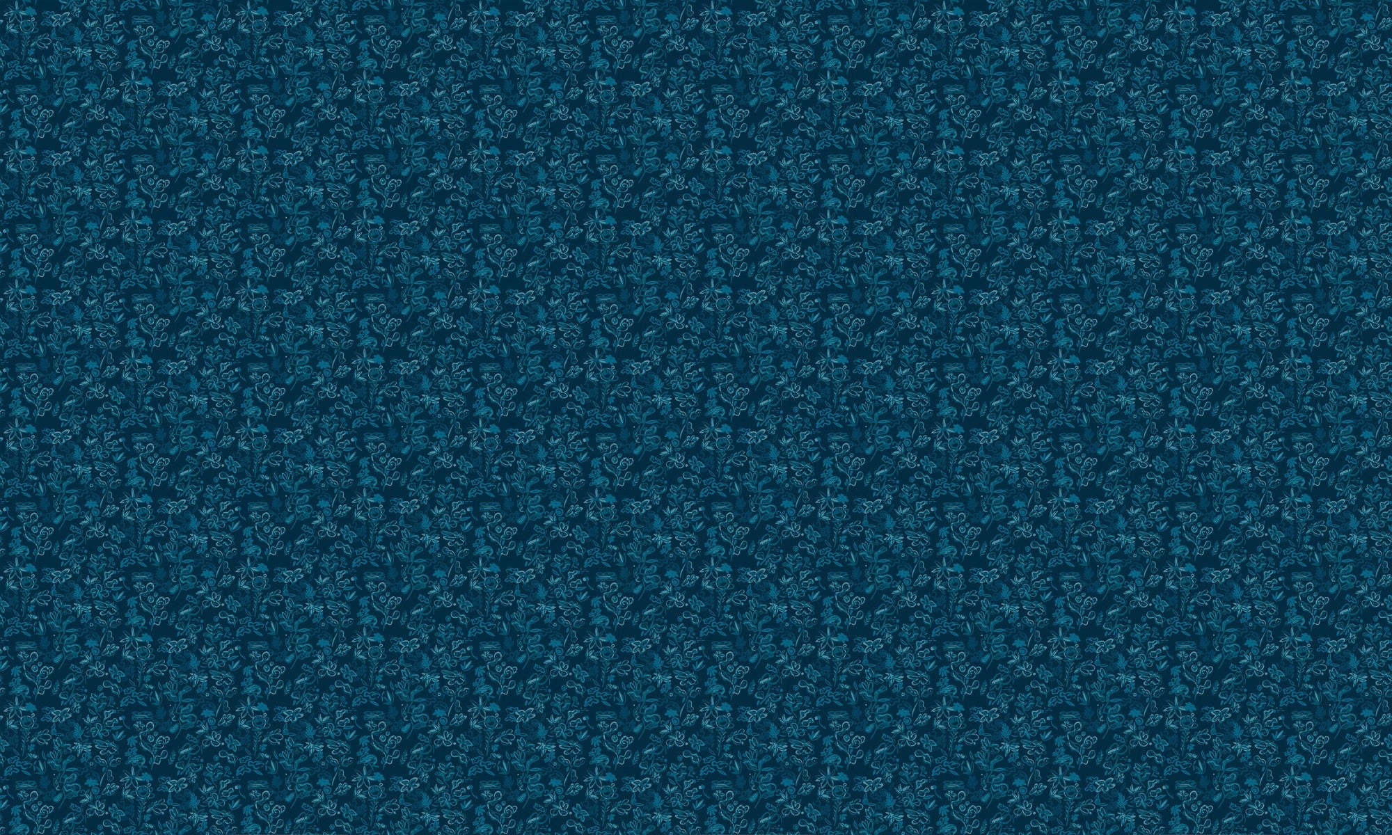 EF4905-1 Crazy Flowers Azul L'Enfant Terrible Wallpaper by Tres Tintas