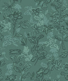 EF4905-2 Crazy Flowers Turquoise L'Enfant Terrible Wallpaper by Tres Tintas