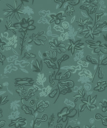 EF4905-2 Crazy Flowers Turquoise L'Enfant Terrible Wallpaper by Tres Tintas