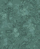 Crazy Flowers Turquoise L'Enfant Terrible Wallpaper by Tres Tintas