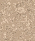Crazy Flowers Beige L'Enfant Terrible Wallpaper by Tres Tintas