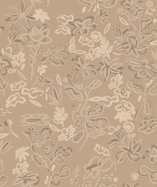 EF4905-5 Crazy Flowers Beige L'Enfant Terrible Wallpaper by Tres Tintas