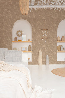 EF4905-5 Crazy Flowers Beige L'Enfant Terrible Wallpaper by Tres Tintas