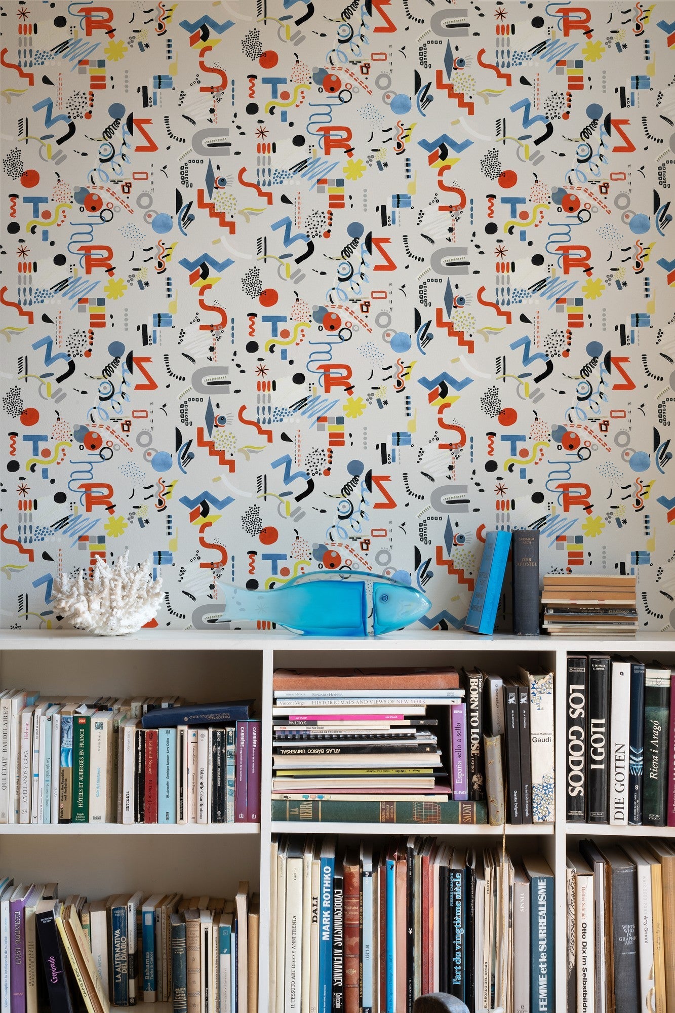 EF4906-2 Funny Shapes White L'Enfant Terrible Wallpaper by Tres Tintas