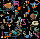 EF4906-3 Funny Shapes Black L'Enfant Terrible Wallpaper by Tres Tintas