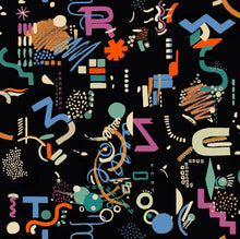 EF4906-3 Funny Shapes Black L'Enfant Terrible Wallpaper by Tres Tintas