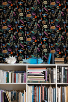 EF4906-3 Funny Shapes Black L'Enfant Terrible Wallpaper by Tres Tintas