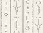 EL5507-2 Nazca Lines Charcoal Entre Luces Wallpaper by Tres Tintas - flat