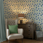 Elai Denim Country Folk Wallpaper by Voyage Maison | ELAI/WPO/DEN