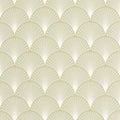 Prosperity Vert Amande Dore Elegance Wallpaper by Caselio