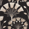 Majestic Noir Irise Elegance Wallpaper by Caselio