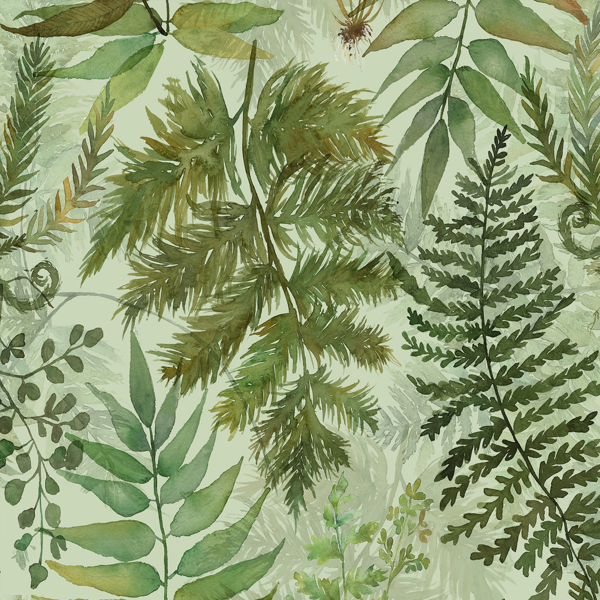 Elowen Sage Wallpaper by Voyage Maison | ELOWEN/WPO/SAG