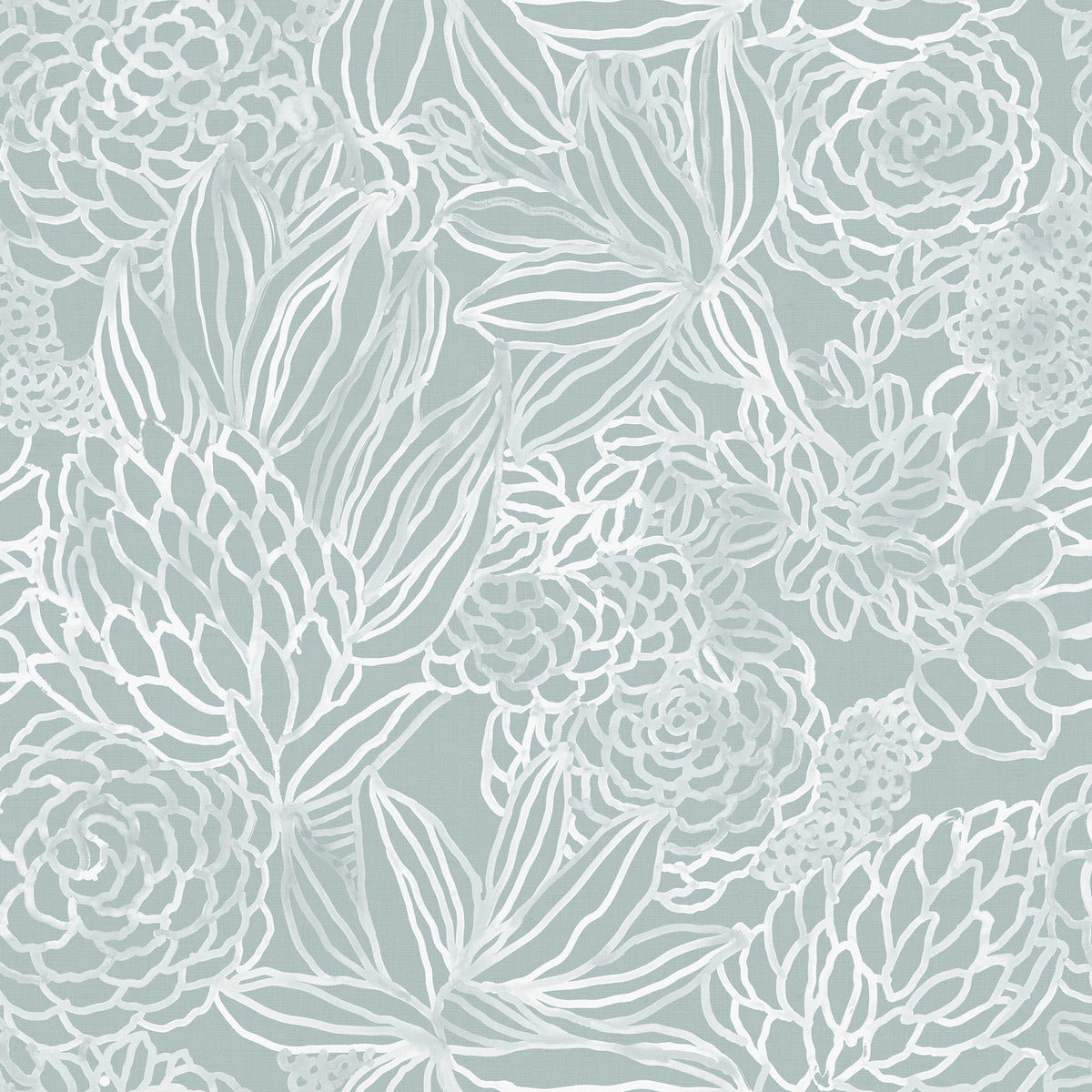 Elstow Duck Egg Wallpaper by Voyage Maison | ELSTOW/WPO/DUC