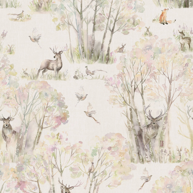 Enchanted Forest Linen Wallpaper by Voyage Maison | ENCHANT/WPO/LIN
