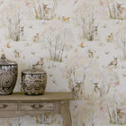 Enchanted Forest Linen Wallpaper by Voyage Maison | ENCHANT/WPO/LIN