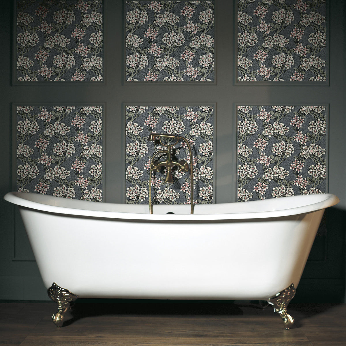 Floral Vine Arts and Crafts Wallpaper By Galerie