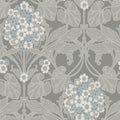 Floral Hydrangea Arts and Crafts Wallpaper By Galerie