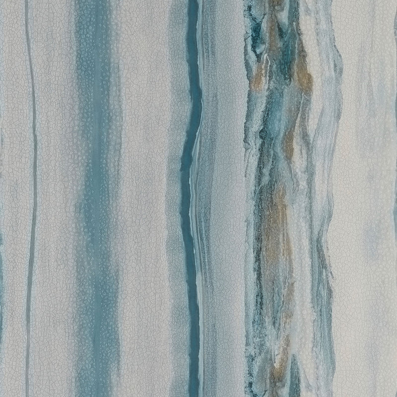 112063 Vitruvius Colour 4 Nickle and Celestine Wallpaper by Harlequin