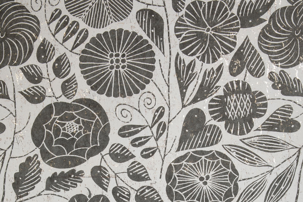 Eden Cork Coal Wallpaper by Christopher Farr Cloth