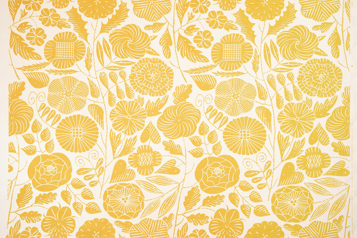 Eden Lemon fabric by Christopher Farr Cloth
