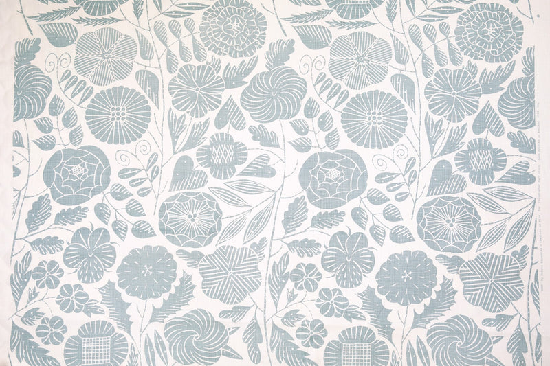Eden Pale Blue fabric by Christopher Farr Cloth