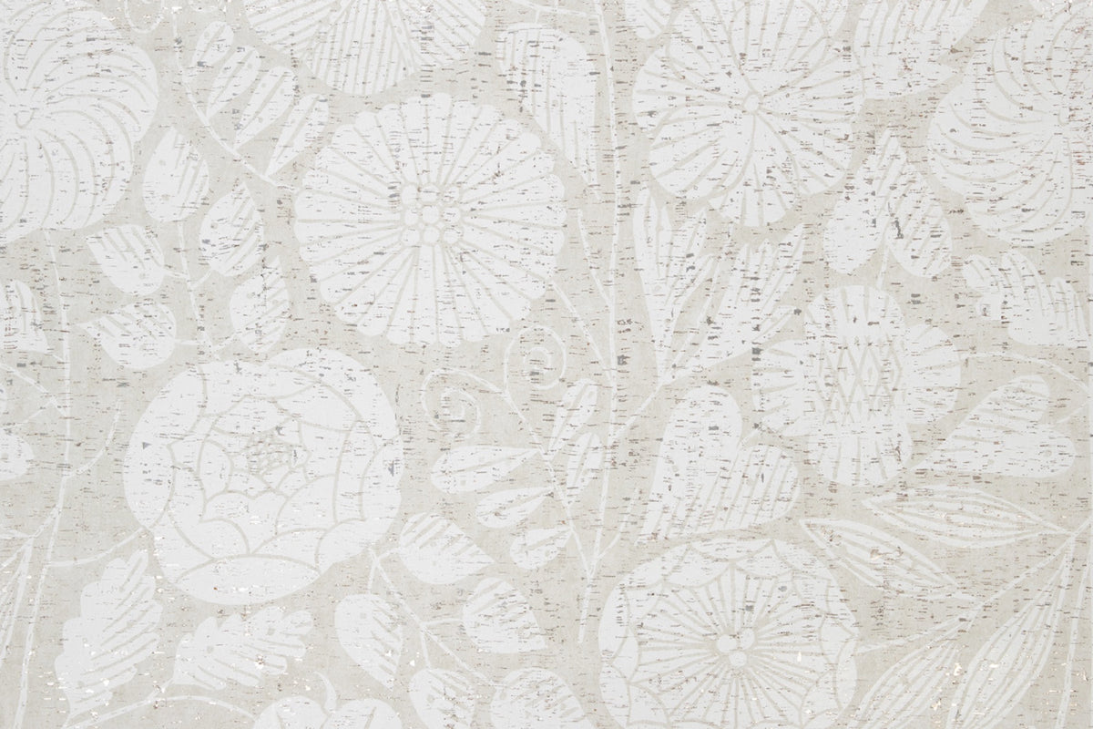 Eden Cork Vanilla Wallpaper by Christopher Farr Cloth