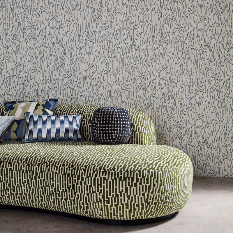 Edenfield Henry Holland Atlantic Wallpaper by Harlequin