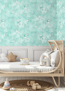 BMPP004/02A Elephant Breaststroke Wallpaper by Brand McKenzie