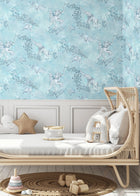 BMPP004/02B Elephant Breaststroke Wallpaper by Brand McKenzie