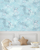 BMPP004/02B Elephant Breaststroke Wallpaper by Brand McKenzie
