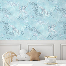 BMPP004/02B Elephant Breaststroke Wallpaper by Brand McKenzie