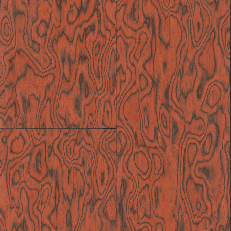 30800 Coti Emblème Fire Orange Wallpaper By Arte
