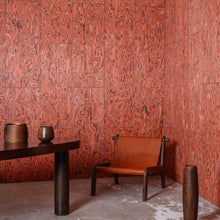 30800 Coti Emblème Fire Orange Wallpaper By Arte