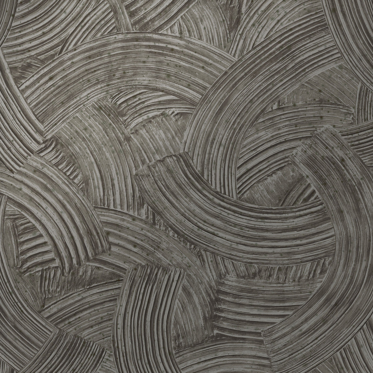 60104A Impasto Emblème Gunmetal Wallpaper By Arte