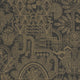 Joie Emblème Black Gold Wallpaper By Arte