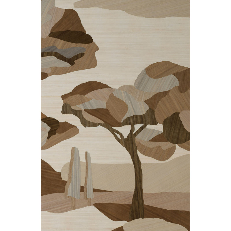 30820 Under the Sycamore Tree Emblème Winter Landscape Wallpaper By Arte