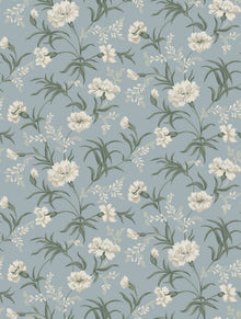 832-37 Sky Blue Emilie Löfstad Wallpaper by Sandberg