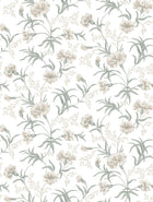 832-01 Spring Green Emilie Löfstad Wallpaper by Sandberg